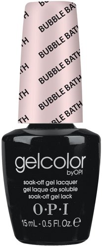 Гель-лаки для ногтей:  OPI -  GELCOLOR гель-лак GCS86 Bubble Bath (15 мл)