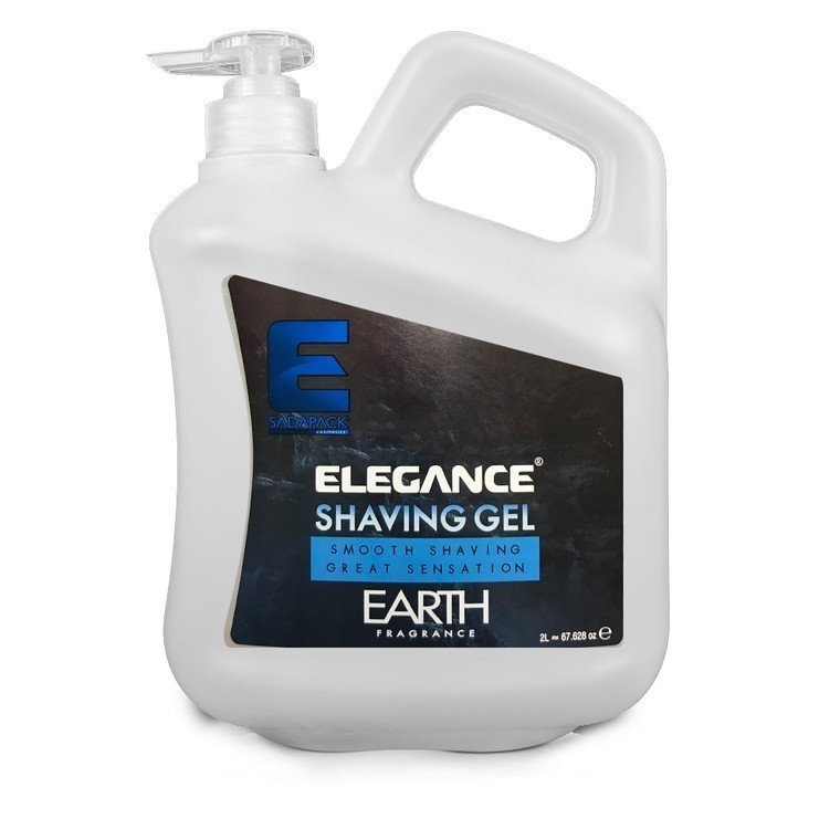 Гели для бритья:  ELEGANCE  -  Гель для бритья Elegance plus EARTH Синий-Земля (2000 мл) (2000 мл)