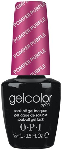 Гель-лаки для ногтей:  OPI -  GELCOLOR гель-лак GCC09 Pompeii Purple (15 мл)