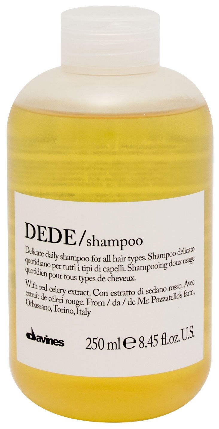 Шампуни для волос:  Davines -  Шампунь для деликатного очищения волос DEDE (250 мл)