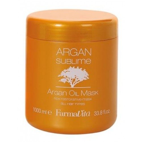 Маски для волос:  FarmaVita -  Маска с аргановым маслом Argan Sublime Mask (1000 мл)